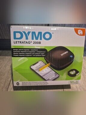 DYMO LETRATAG 200B Portable Label Maker With Bluetooth Wireless Technology NEW